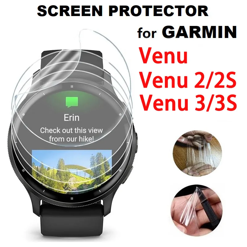 Hydrogel Screen Protector - Folia hydrożelowa do Garmin Venu 3