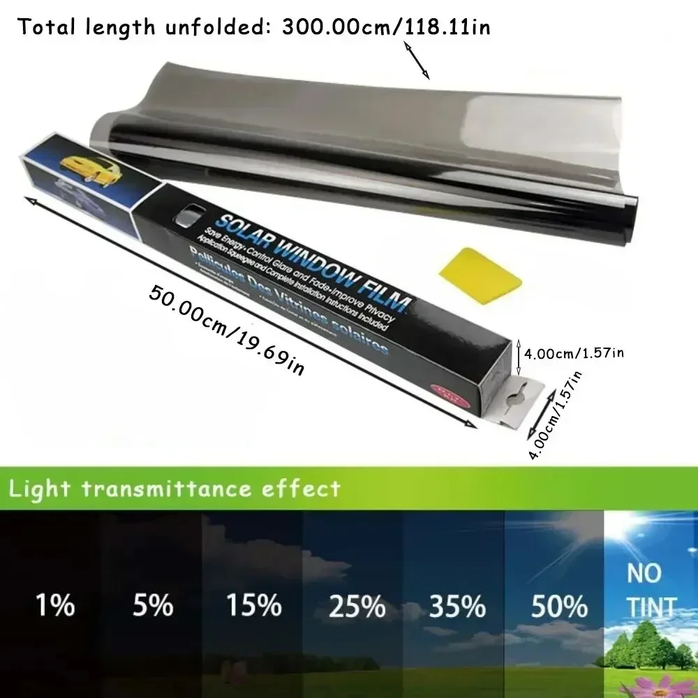 3Mx50CM VLT Czarne folie samoc – Glass Protector Auto recenzja i cena