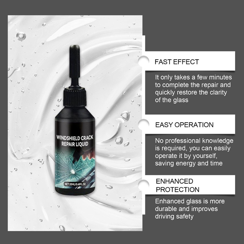 Zestaw do naprawy szyb samocho – Liquid Uv Glue Kit recenzja i cena